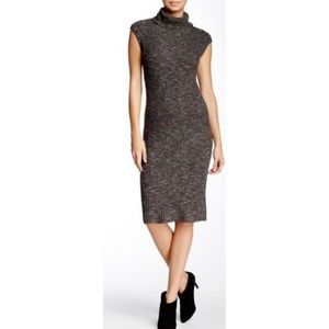 ‼️LAST CALL‼️ Max Studio Grey Cowl Neck Midi Sweater Dress